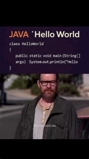 DevlopwithGaurav | One line vs full structure — that’s the power of simplicity! In Python, you print Hello World in a single line. But in Java, you build a... | Instagram