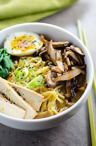 Easy Vegetarian Ramen with Rich, Savory Broth
