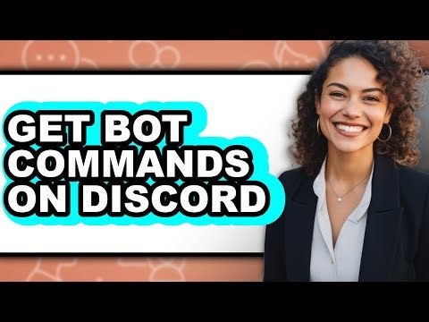 How to Get Bot Commands on Discord (only Way)