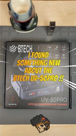 BTECH UV-50PRO Bold Statement on the Box #btech #uv50pro #hamradio