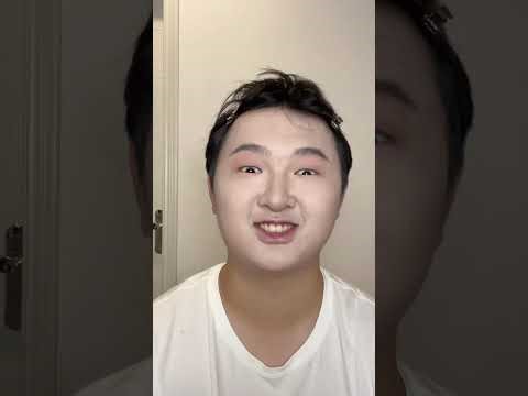 Turning my boyfriend into a girl 🔥🥵 #m2f #m2f #maletofemalemakeup