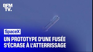 204K views · 1.1K reactions | Un prototype de fusée SpaceX s'écrase à l'atterrissage | BFMTV | Facebook