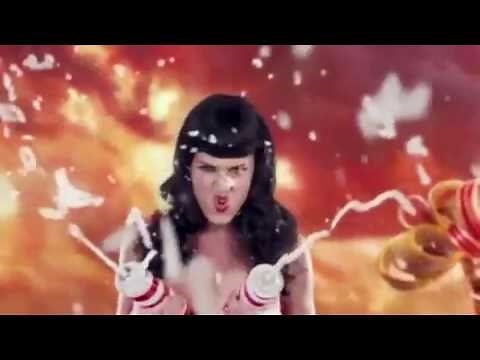 Katy Perry - "California Gurls" 4 Minutes of Ketty Perry Squirting Whip Cream