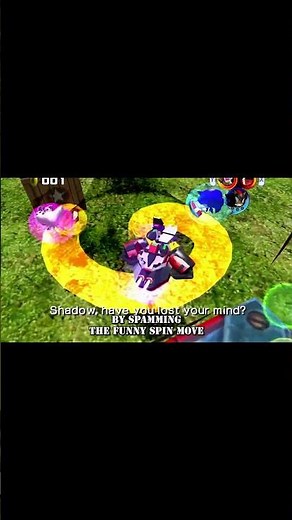 The Epic Cutscene Gang Meetup 😎🎬 #SonicHeroes #Shorts