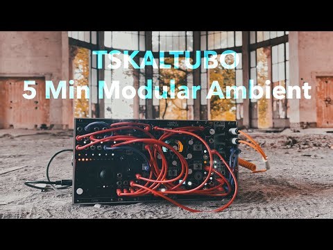 TSKALTUBO / 5 Minutes of Ambient Generative Eurorack Modular in a Lost Place