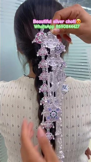 New designer beautiful silver choti 😍with 70% off 😍❤️#viralvideo #ytshorts #jewellery