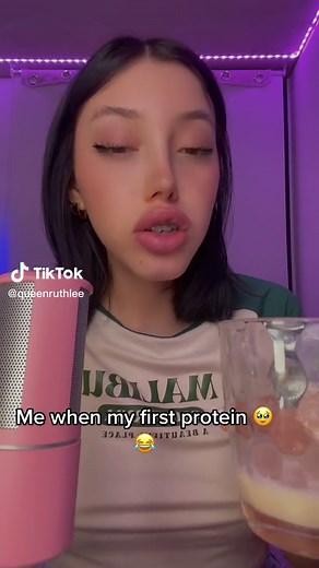 My First Protein Shake Journey 🥹😂