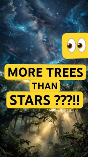 Rap Fact: More Trees than Stars! #rapfacts #spitknowledge #educationalshorts