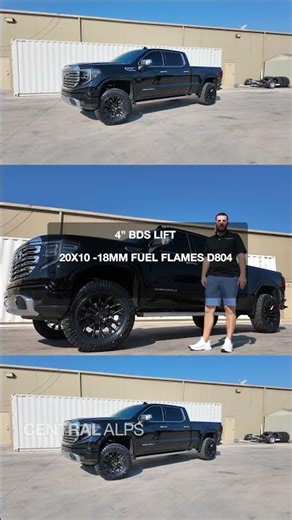 2025 GMC Sierra 1500 Denali | 4" BDS Lift | 20x10 Fuel Wheels | 35" Nitto Tires