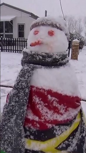 Australians enjoy rare snowfall