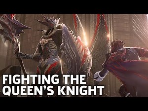 Code Vein Boss Fight Gameplay - The Queen's Knight