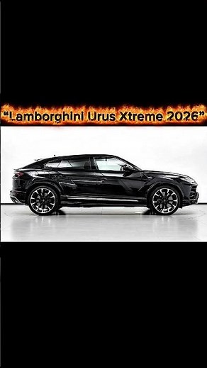 Lamborghini Urus Xtreme 2026 | The Ultimate Black Beast SUV!