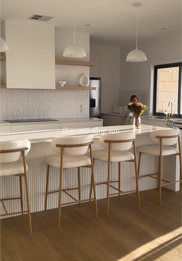 The morning sunshine 🌞 #kitchen #newhouse #newkitchen #kitchendesign #minimal #decor