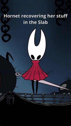 Mr.Caja / COMMISSIONS OPEN on Instagram: "Hornet recovering her stuff in the Slab Animated in Toon Boom Harmony Rig: @aixa_massoni - #hornet #hollowknight #silksong #animation #toonboom"