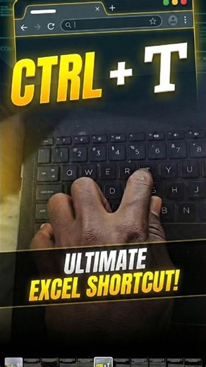 CONTROL T EXCEL HACK! 🤯 INSTANT DATA CLEANING! shorts#excel#msexcel#viral