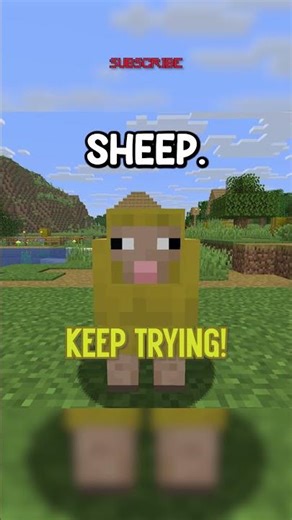 blue sheep challenge in minecraft #minecraft #meme