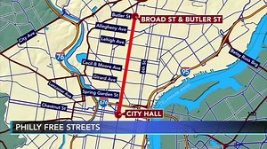 Philly Route Free Streets extended