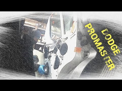 Dodge Promaster Window Regulator & Motor Assembly Removal *Watch Till The End*