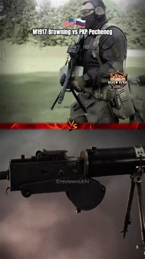 M1917 Browning Versus PKP Pecheneg | What's the Difference Between Machine Guns Then and Now?