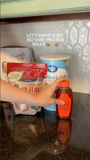 No bake protein balls 😋🍪⚡️🥜 #baking #cooking #easyrecipe #breakfast #recipe #healthy