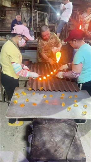 CRAZY Satisfying Hot Clipping Process CREATES Uniform Radiant Fragments 😲