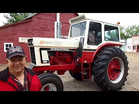5 Millionth Tractor Made by IHC: 1974 IHC 1066 with 53 Hours in Montana
