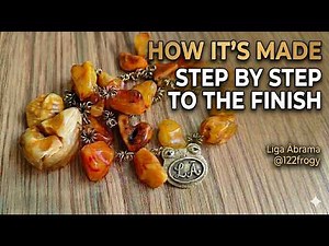 My 29th Anniversary Gift: Making an Amber Necklace from Scratch
