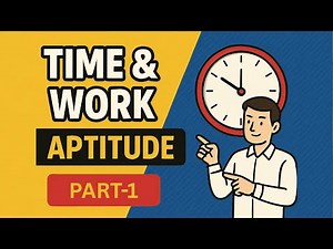 Master Time & Work Aptitude in Minutes | Fast Tricks & Smart Concepts
