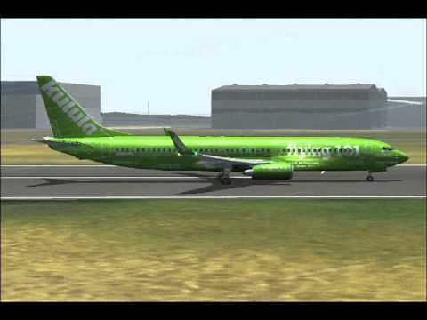 Kulula Boeing 737-800 'flying 101' departs from Johannesburg