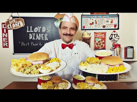 ASMR- The Vintage Diner Role Play 🍔🍛🍜 Serving Customers Before Closing
