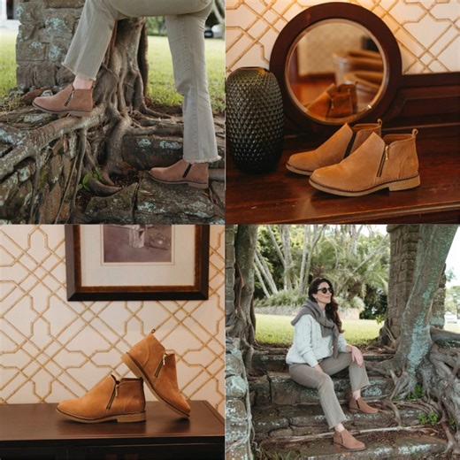 Meet your everyday essential - our Ankle Boot with a sleek gold side-zip, plus inner elastic and cushioned memory-foam footbed for ease and support. ✔️ Easy on, easy off with side zip access ✔️ Cushioned comfort from heel to toe ✔️ Non-slip sole for confident strides Shop online or in store: link in bio Product Code:12777 | Froggie Shoes