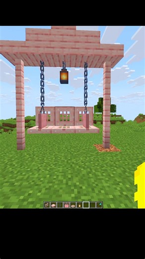 Minecraft cherry swing 🌸 tutorial 🤯💥#shorts #minecraft #minecrafttutorial #gaming #minecraftbuild