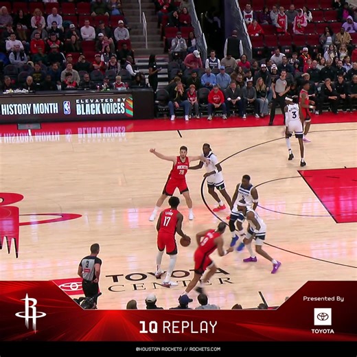 alpi getting us started 👏 Toyota USA | #Rockets | Houston Rockets