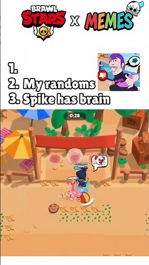 The End🤣 TOP 5 Memes in Brawl Stars🔥 #brawlstars #brawlstarstiktok #бравлстарс
