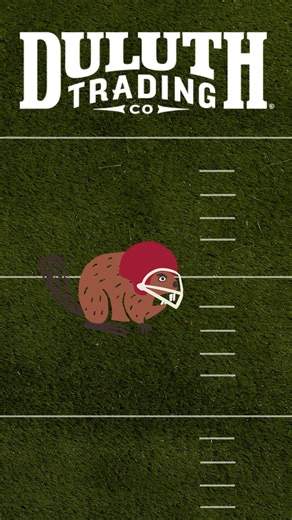 Get game-day ready by goin' Buck Naked in the NEW Beaver Football print, your junk drawer’s newest MVP – most valuable print. | Duluth Trading Company