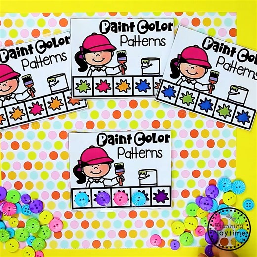 Your Preschool kids will enjoy learning their colors and practicing Math an Literacy skills with these engaging activities. https://planningplaytime.com/garden-preschool-theme/ | Planning Playtime - Learning Through Play