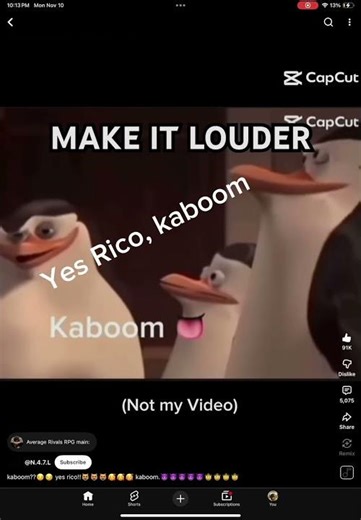 Kaboom? Yes Rico, kaboom💥