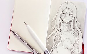 【painting】手账速写系列SHIRO from DEADMAN WONDERLAND