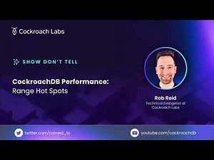 CockroachDB Performance: Range hot spots & When to use a UUID