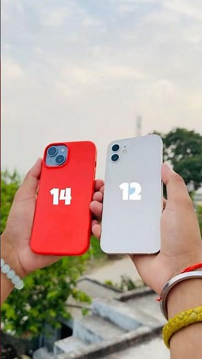 iPhone 12 vs iPhone 14 camera test 🔥