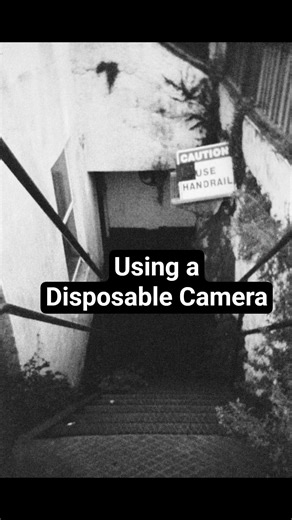 still using disposable cameras? #streetphotographytips #composition