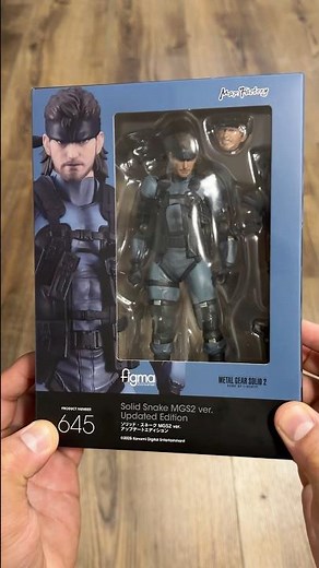 Figma Solid Snake from Metal Gear Solid 2 Sons of Liberty #figma #metalgearsolid