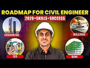 Complete Civil Engineer Roadmap 2026 | What to Learn & What to Avoid