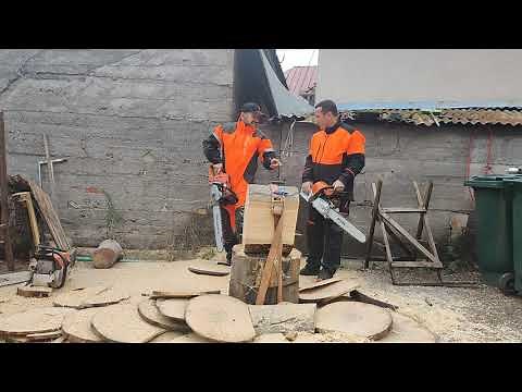 Stihl MS 400 C vs. Husqvarna 562 XP.
