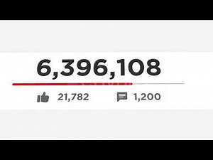 Free YouTube View Counter Animation 📊 | Viral Stats Overlay
