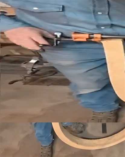 Very strong wood bent by steam. #woodworking | Industrial cinema