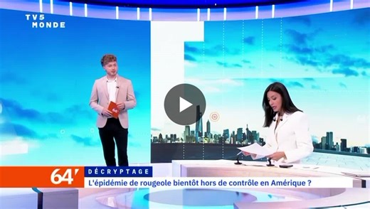 😷📺 À un mois et demi du Mondial de football les autorités sanitaires alertent : l épidémie de rougeole progresse dangereusement aux Amériques. Décryptage. | Alexandre Malesson