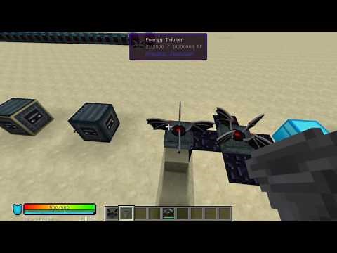 Зарядник предметов и генератор частиц в Draconic Evolution