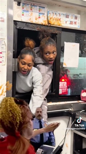 Wendy’s customer melt down at drive thru #Wendys #meltdown #slushy #bonquiqui #makethismakesense