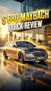 Maybach S 680 Review 😍 Next Level Comfort & Power 🔥 #maybach #luxurysedan #carreview